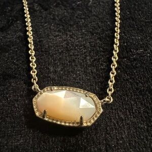 Mother of pearl Kendra Scott necklace